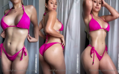 Alexandra Mora video en bikini rojo cachonda #3 OnlyFans