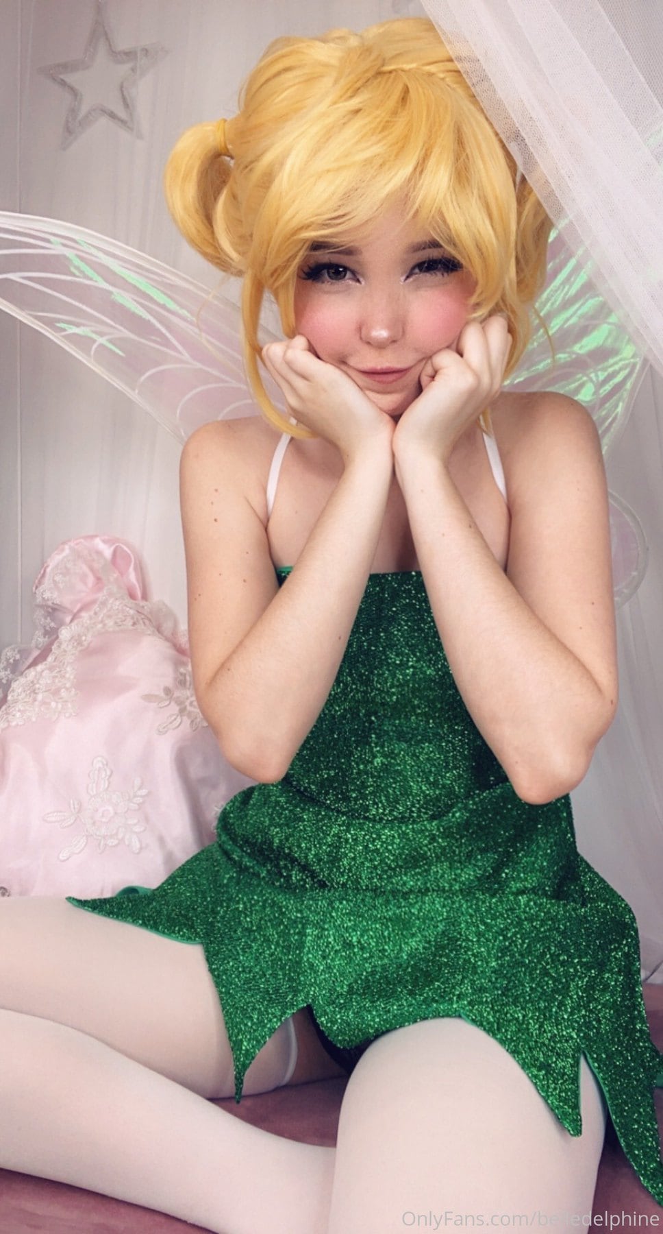 Belle Delphine Pack Fotos OnlyFans Fairy Green Girlovers 64
