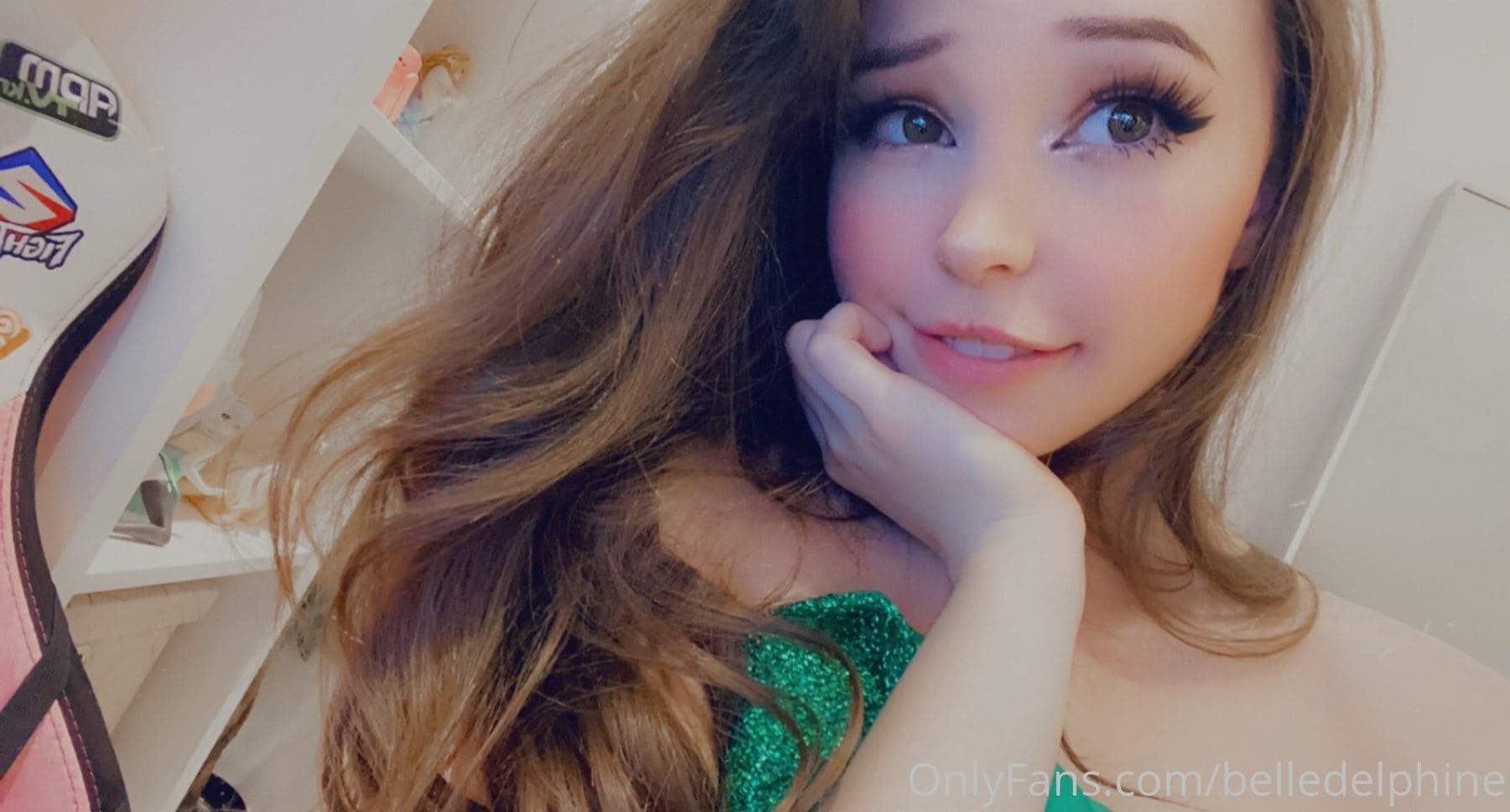 Belle Delphine Pack Fotos OnlyFans Fairy Green Girlovers 71