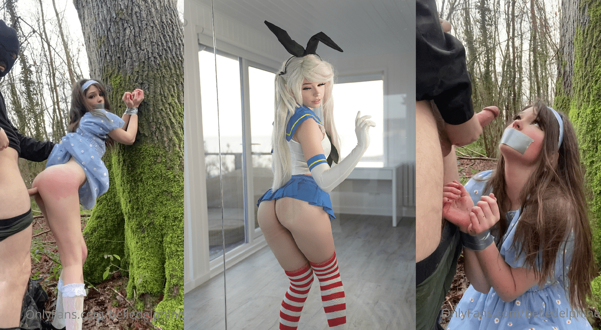 Belle Delphine Onlyfans video porno follada en el bosque - Girlovers